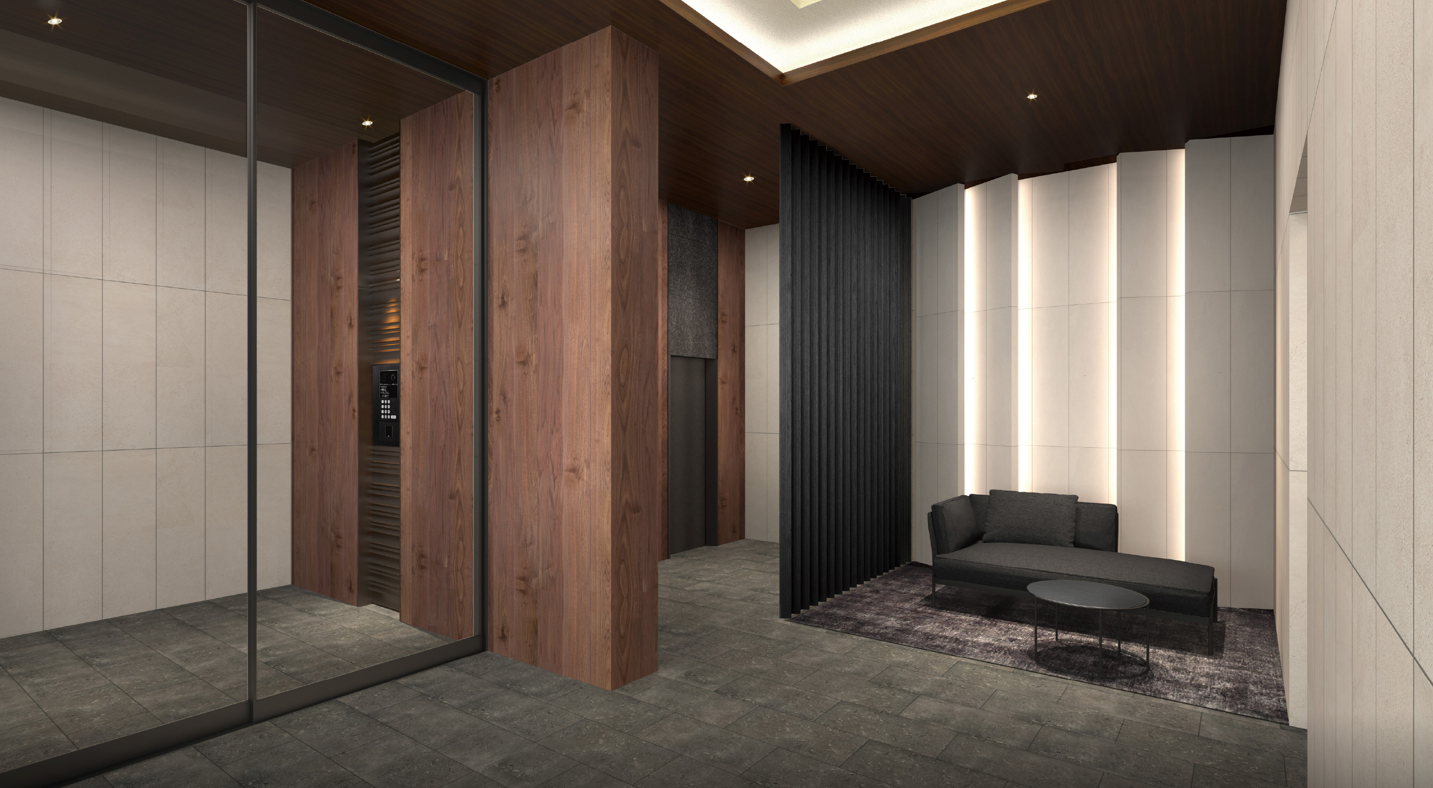 エントランスホールの完成予想図